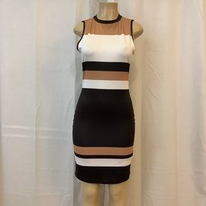 Medium, Casual Office Midi Dress. #Shein.